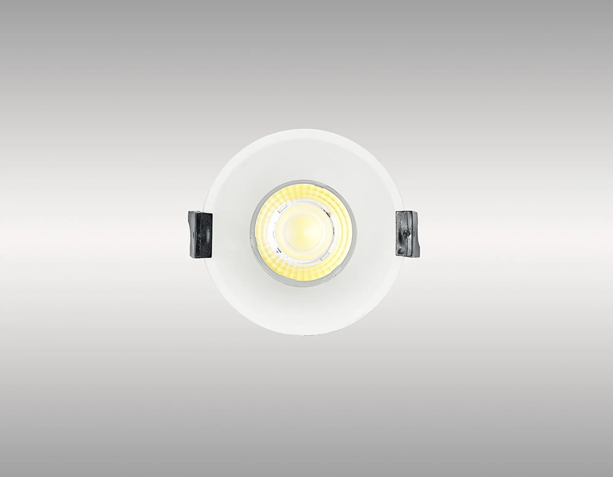 Bania 9 Powered by Tridonic  9W 2700K 770lm 24° CRI>90 LED Engine, 250mA White Fixed Recessed Spotlight, IP20 DM201634  Dlux Bania 9